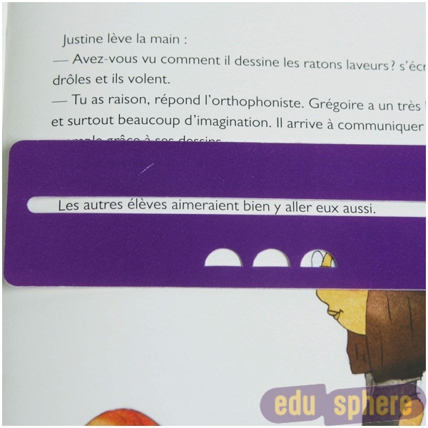 1 règle de lecture graduée